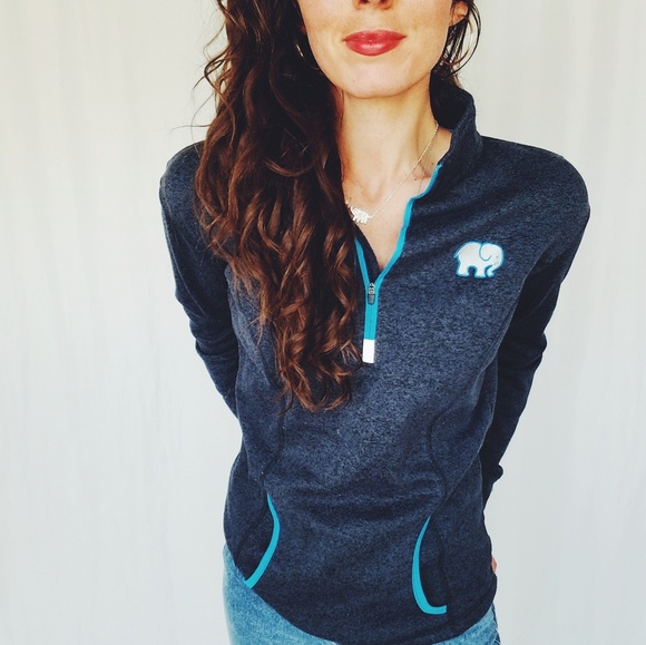 ivory ella Tops - Ivory Ella half zip sweatshirt medium -B7